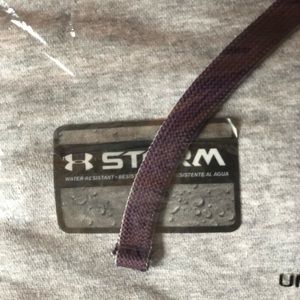 Men’s zip up Under Armour hoodie.